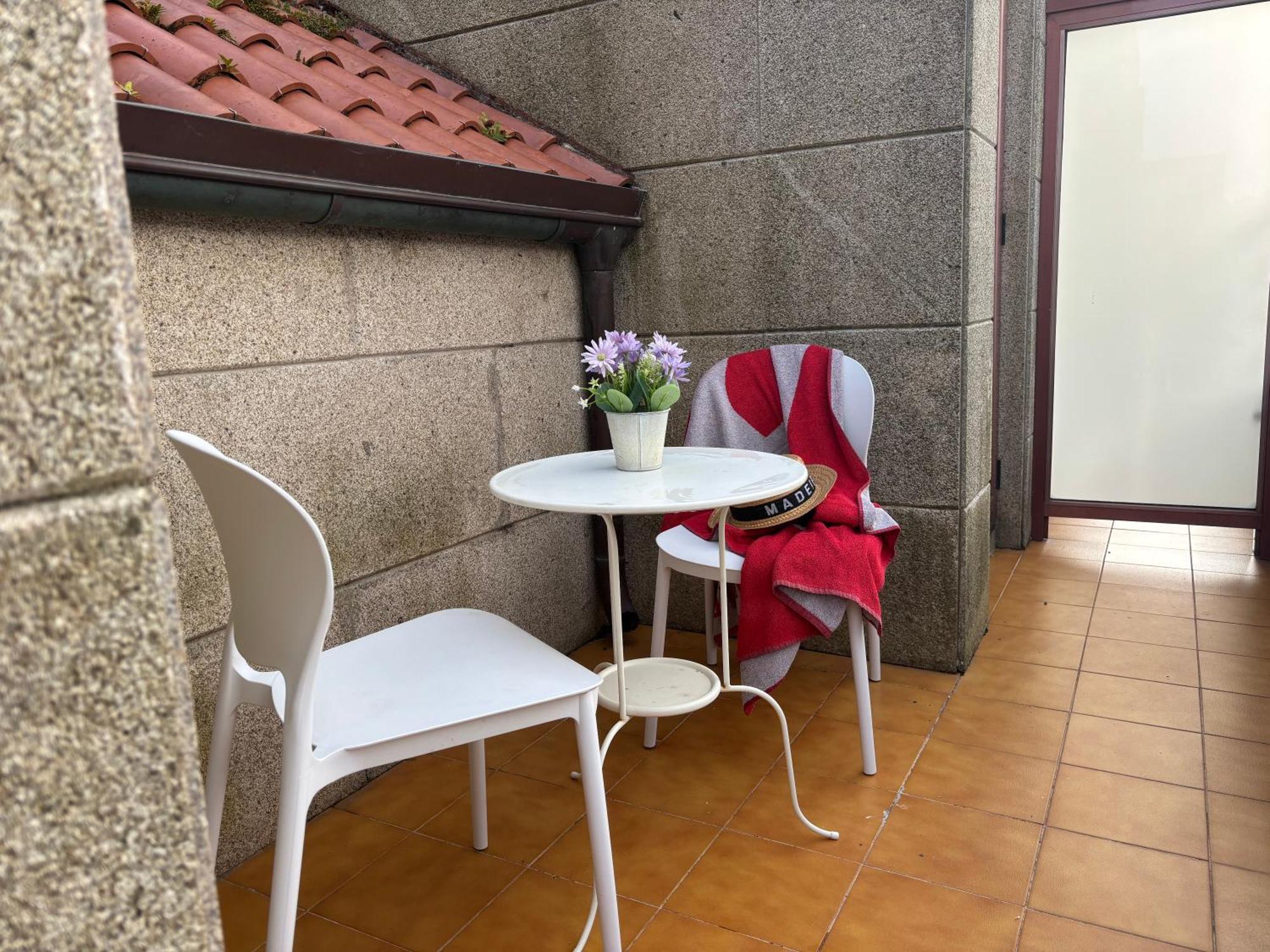 Апартаменти Desconectaengalicia Atico Terraza Playa Panadeira Саншеншо Екстер'єр фото